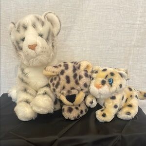 Plush Leopard and Tiger plush  Set